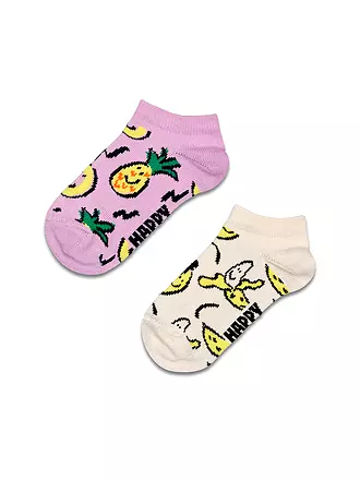 HAPPY SOCKS | Kinder Sneaker Socken FRUITS 2er Pkg light purple | 